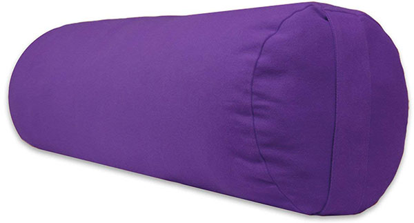 Supportive Round Cotton Yoga Bolster Multi Color