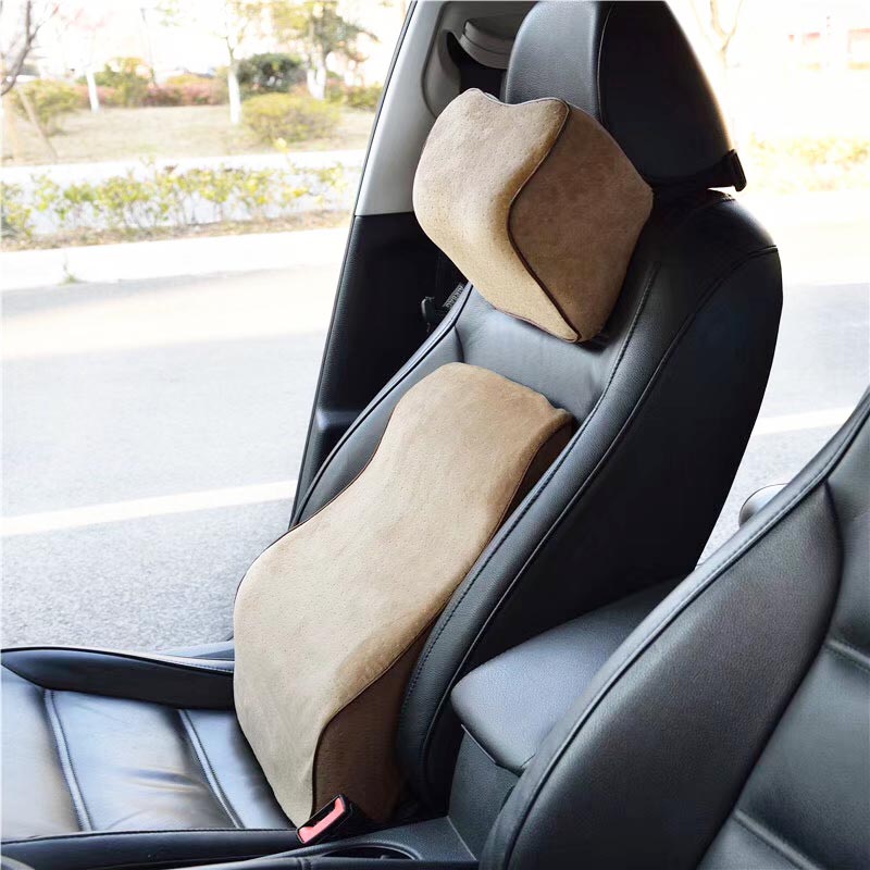 Memory Foam Ergonomic Back Support Car Seat Cushion